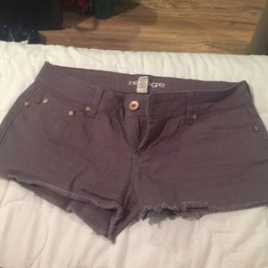 Gray shorts